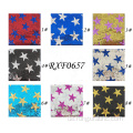 Brand New Gold Double Color Star Paillettenstoff